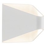 Ellis Outdoor Wall Light - White / Clear