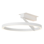 Roda Color-Select Semi Flush Ceiling Light - White