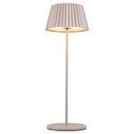 Dario Rechargeable Table Lamp - Moonstone Gray