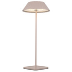 Pela Rechargeable Table Lamp - Moonstone Gray