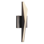 Tachi Wall Sconce - Urban Bronze / Frosted