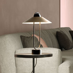 Luppiter Table Lamp - Matte Black / Brushed Pure Gold