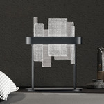 Ribbon Table Lamp - Matte Black / Transparent