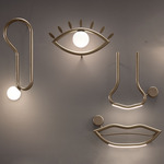 Visio Wall Light - Foundant Chocolate