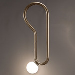 Visio Wall Light - Foundant Chocolate