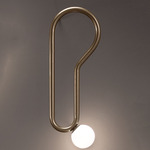 Visio Wall Light - Foundant Chocolate
