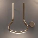 Visio Wall Light - Foundant Chocolate