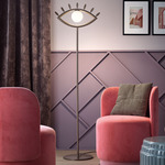 Visio Floor Lamp - Foundant Chocolate