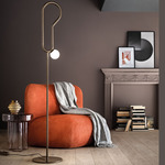Visio Floor Lamp - Foundant Chocolate