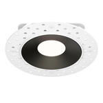 Crisp 3000K Trimless Ceiling Light - White / Black