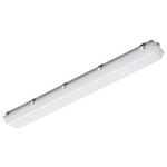 Vaportight Color-Select Linear Ceiling Light - White / White