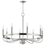 Frankie Chandelier - Satin Nickel