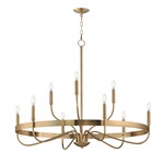 Frankie Chandelier - Heritage Brass