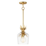 Paloma Pendant - Gold Leaf