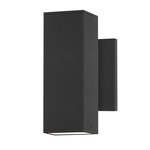 Culvert Outdoor Down Wall Light - Black
