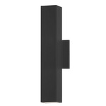 Culvert Outdoor Down Wall Light - Black