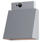 Pathfinder Outdoor Wall Light with Motion Sensor/ Photocell - Silver