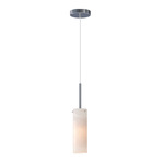 Blizzard Pendant - Polished Chrome / Marble