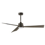 Vortex LED Ceiling Fan - Dark Satin Nickel / Grey