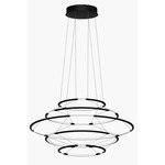 Drop Chandelier - Black