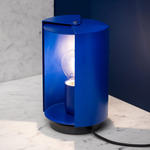 Pivotante a Poser Table Lamp - Blue