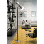 Parliament Floor Lamp - Gray / Grey / Whitewash