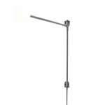Potence Pivotante Mini Plug-In Wall Lamp - Grey