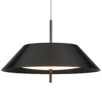 Elena Pendant - Satin Dark Gray