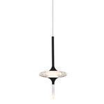 Light Year Pendant - Black / Clear / Black