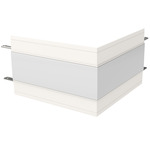 Truline Trim 1.6A Outside Corner L Channel Connector - White