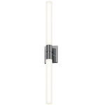 Scepter Bathroom Vanity Light - Polished Chrome / White