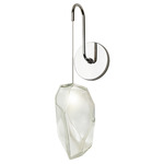 Gem Wall Sconce - Polished Nickel / Frosted