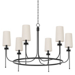 Calder Chandelier - Forged Iron / Natural