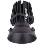 FQ 4 inch Round Warm Dim Trimless Downlight - Dark Bronze