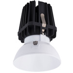 FQ 4 inch Round Warm Dim Trimless Downlight - White