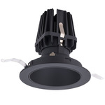 FQ 4 inch Round Warm Dim Downlight with Trim - Black