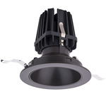 FQ 4 inch Round Warm Dim Downlight with Trim - Dark Bronze