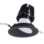 FQ 4IN Round Wall Wash with Trim - Black