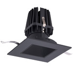FQ 4 inch Square Warm Dim Downlight with Trim - Black