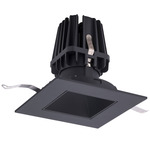 FQ 4IN Square Downlight with Trim - Black