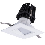 FQ 4IN Square Wall Wash with Trim - White