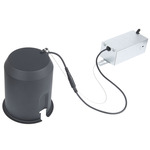 FQ 4IN Round / Square Trimmed Remodel IC Housing - Black
