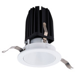 FQ 2 inch Round Warm Dim With Trim Downlight Trim - White