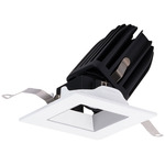 FQ 2 inch Square Warm Dim With Trim Adjustable Downlight Trim - White / Haze Reflector