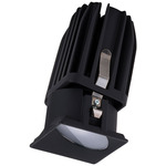 FQ 2IN Square Warm Dim Trimless Wall Wash Trim - Black