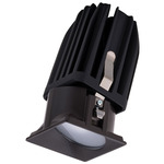 FQ 2IN Square Warm Dim Trimless Wall Wash Trim - Dark Bronze