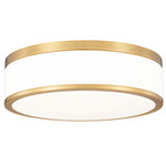 Ballord Ceiling Light - Modern Gold / Frosted