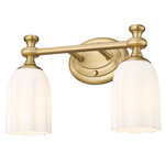 Orion Bathroom Vanity Light - Modern Gold / Opal