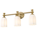 Orion Bathroom Vanity Light - Modern Gold / Opal
