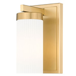 Danica Wall Sconce - Modern Gold / White